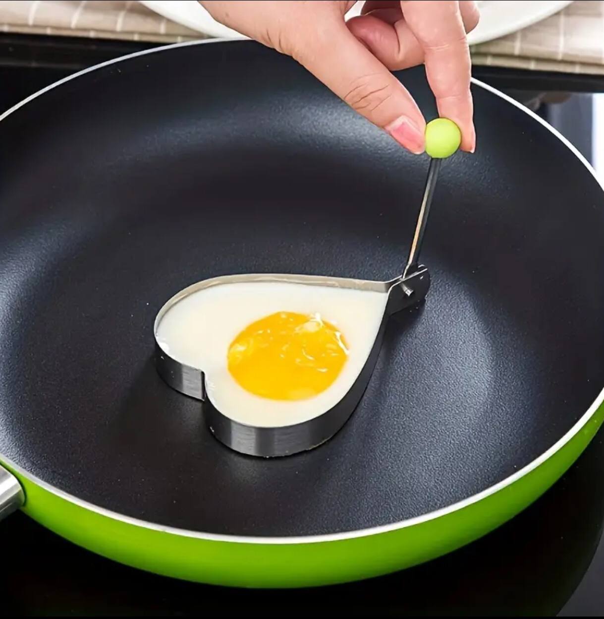 1 Pcs Kitchen Accessories Stainless Steel Fried Egg Shaper