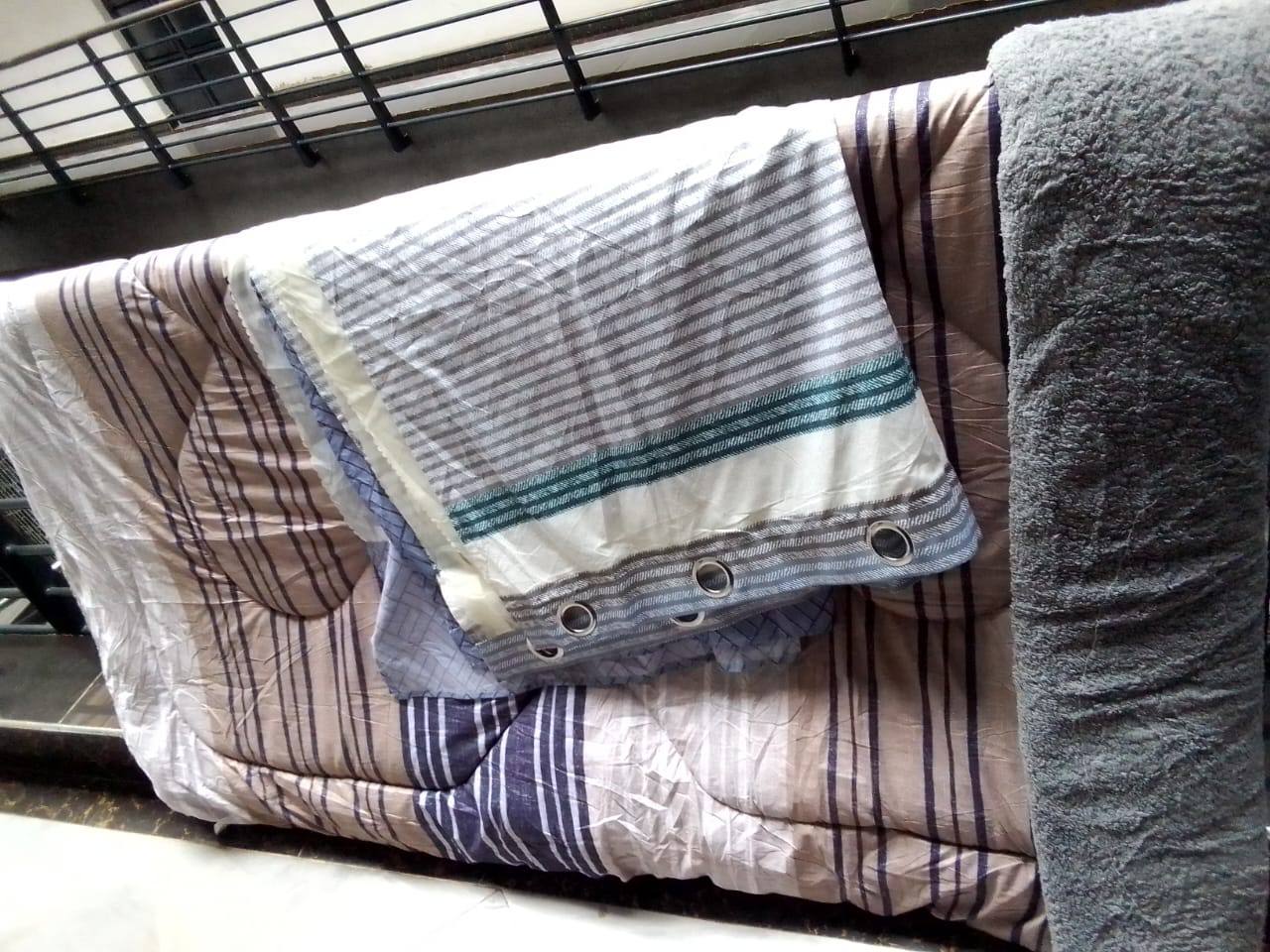 Curtain woolen duvets