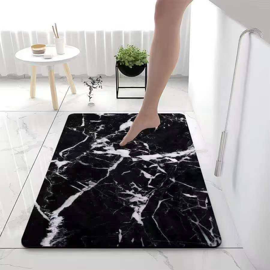 Super Absorbent Bath Mat Non Slip Quick Drying Bathroom Rug Napa Skin Toilet Carpet Kitchen Entrance Doormats Home Floor Mat