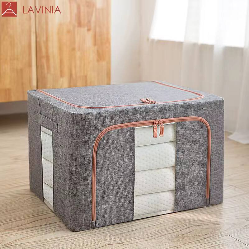 Largest capacity zipper Foldable storage box(A)