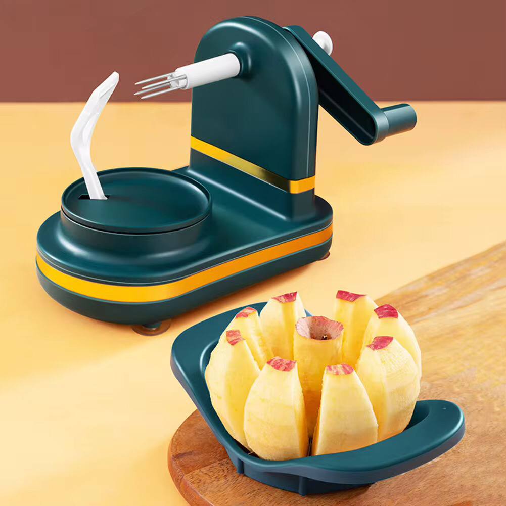 Manual potato or fruit apple peeler