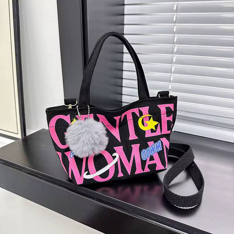 LARGE CAPACITY VINTAGE GENTLE WOMAN TOTE SPACIOUS BAG