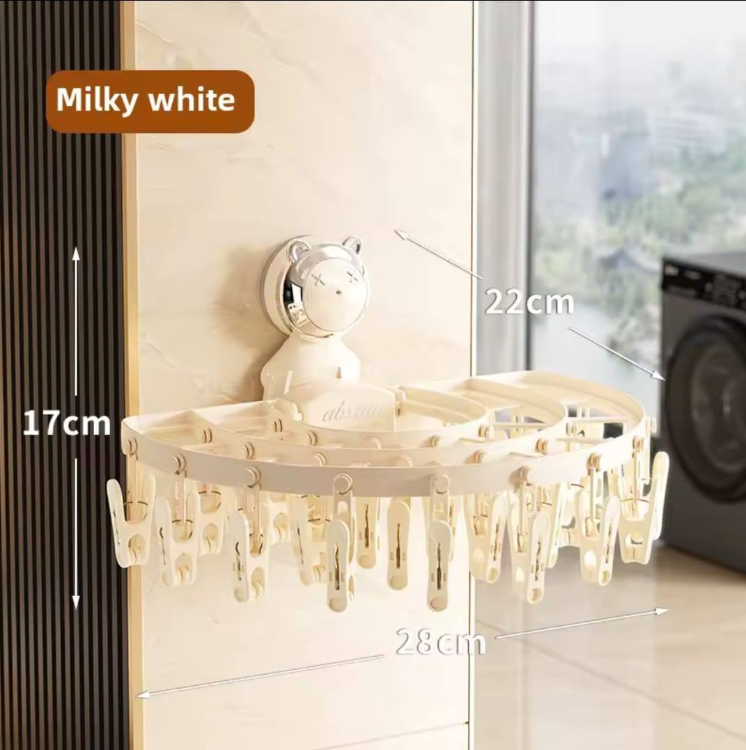 Wall Mounted Clothes and Socks rack
Space Saving Design