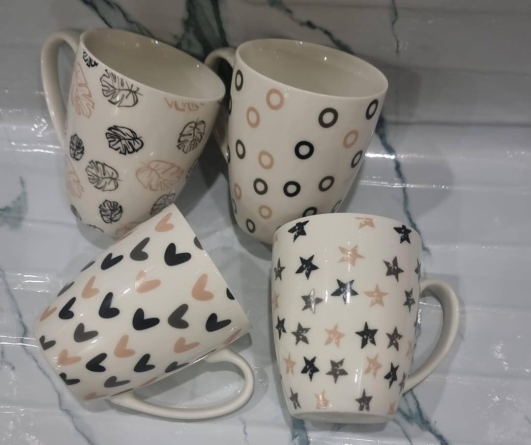 stylish 4 design Ceramic cups