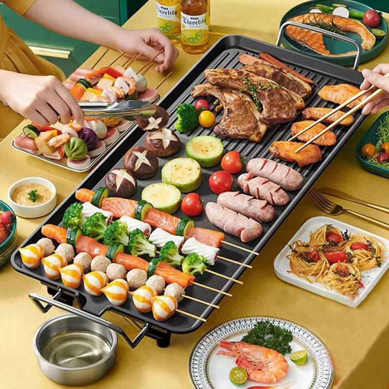ELECTRIC BBQ GRILL PAN,