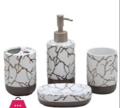 ceramic 4in1 bathroom set