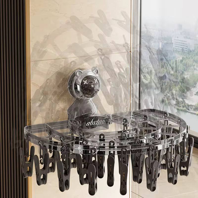 Wall Mounted Clothes and Socks rack
Space Saving Design