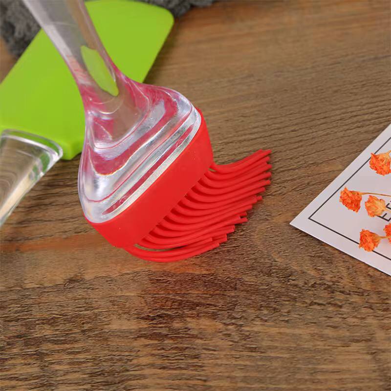 Pastry silicone brush or silicone spatula