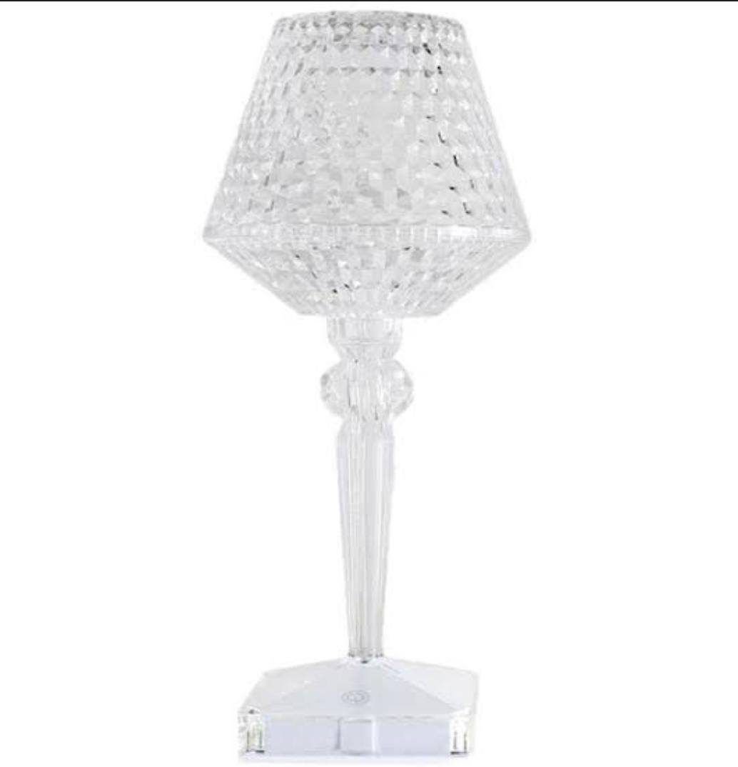 Rechargeable Rose diamond table lamp
