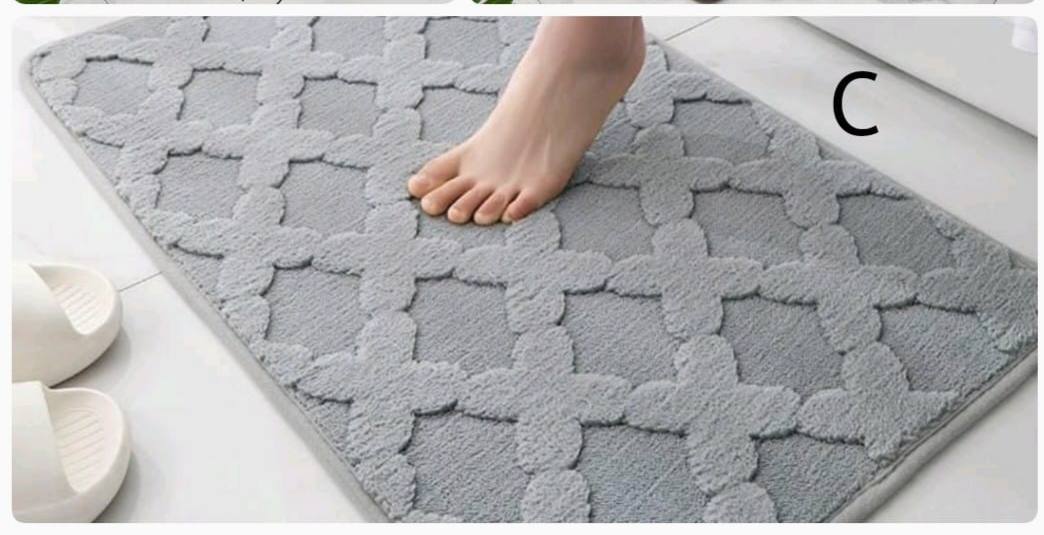Floor Mat, Bathroom Entrance Door Mat,