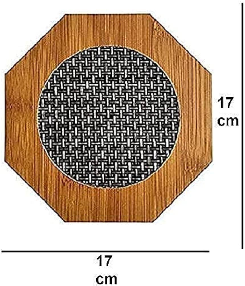 Bamboo coaster now available in 5 shapes