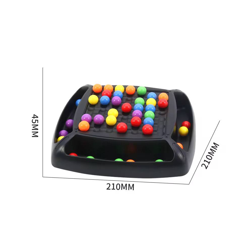 48 ball beads game, Puzzle Magic, Chess Board Games Rainbow Ball Elimination Toy