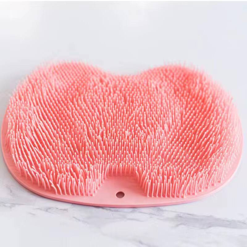 Silicon feet /back scrubber brush