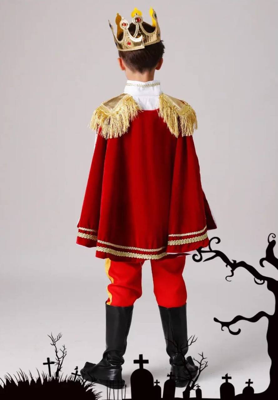 Professional Children's king cosplay costume