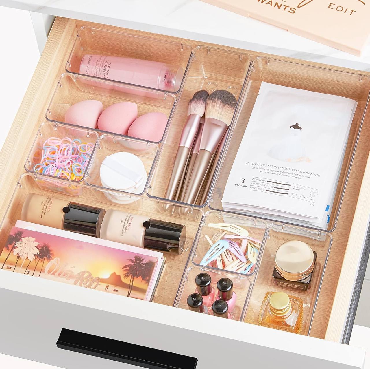 25pcs set drawer organizers