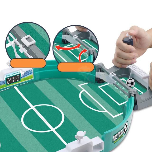 Mini Tabletop Soccer Game Kit Early Educational