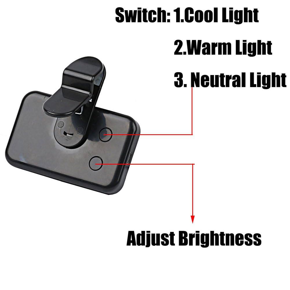 Portable Mini Selfie fill light rechargeable 3 modes