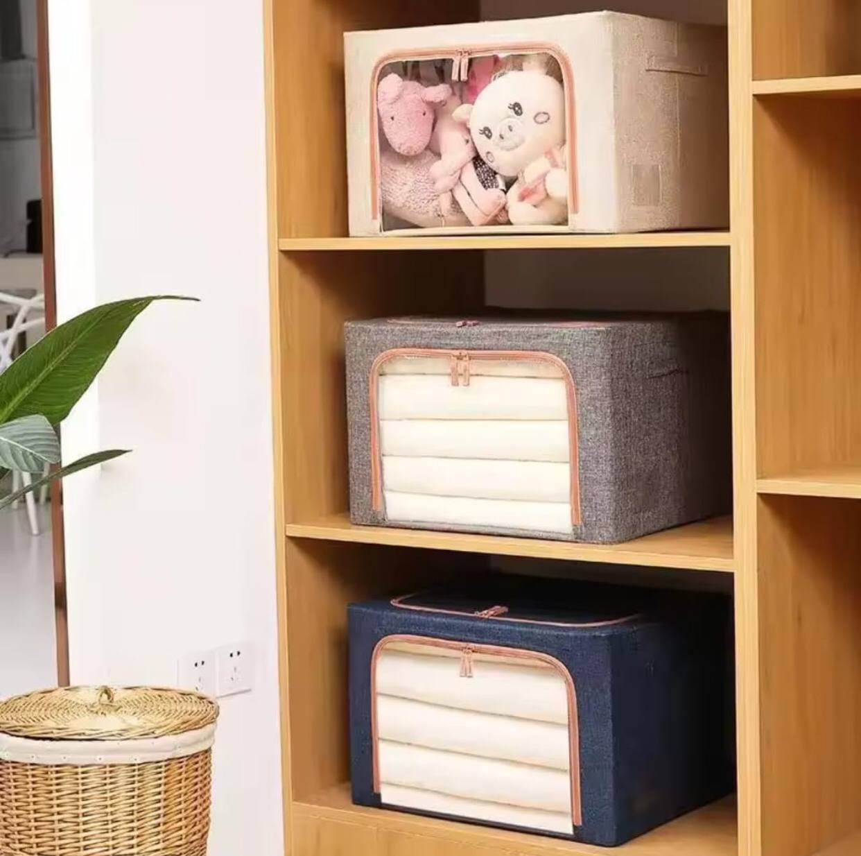 100L Zipped Storage box/ wardrobe organizer