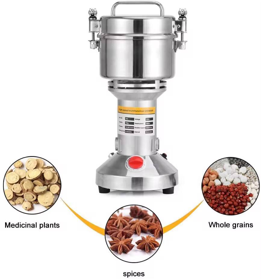 Powerful 800g Electric Cereal Grain/herb Grinder Flour miller Kisiagi