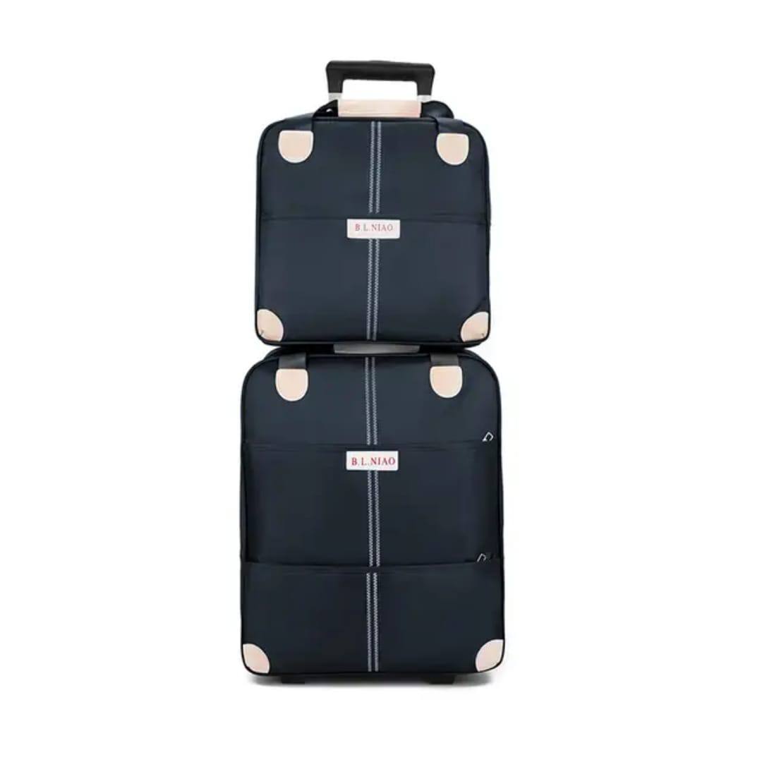 2 in 1 High Quality Big Sizes Trolley Travel Bags