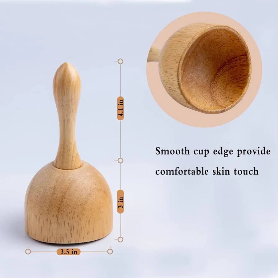 Wood Therapy Cupping Cup, Wood Therapy Massage Tools