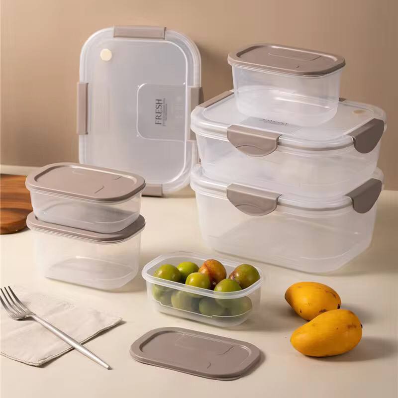 3 pc Reusable Food Storage Container for Fresh and Longer Lasting Snacks, Fruits, and Soups - Ideal for Home, Picnic,office and Travel