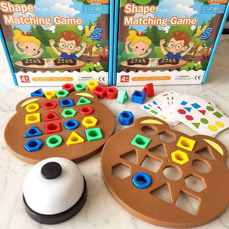 Early Education puzzle/Shape matching Cards Game