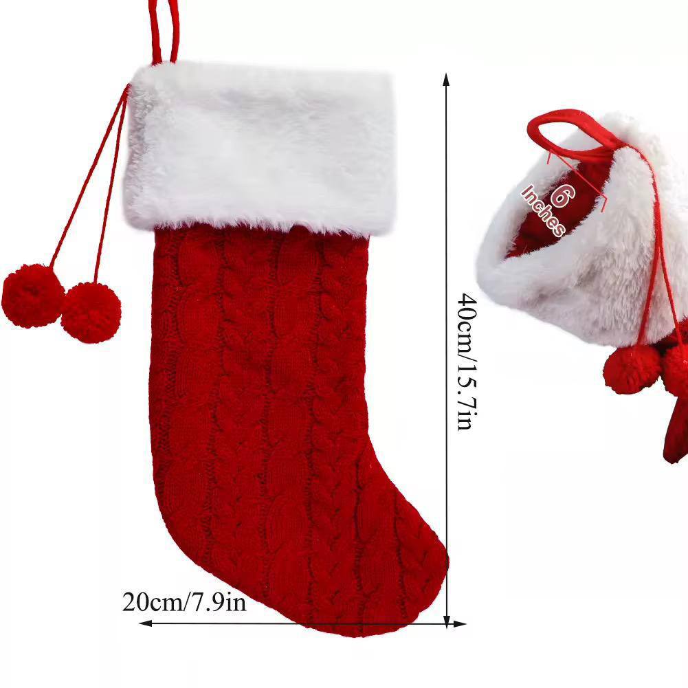 Large Christmas fireplace socks Comes as a set of 3
