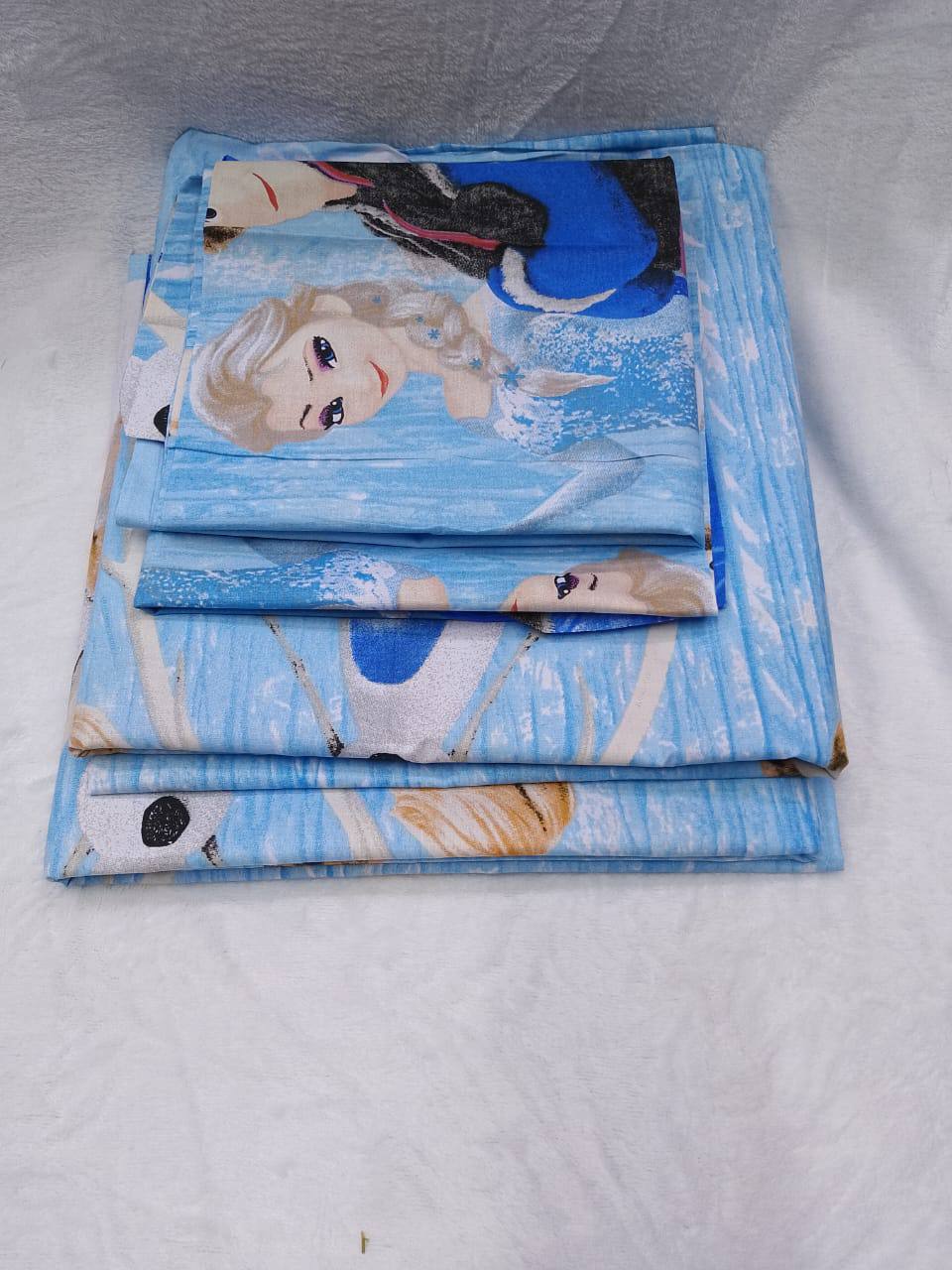 Cartoon themed bedsheets