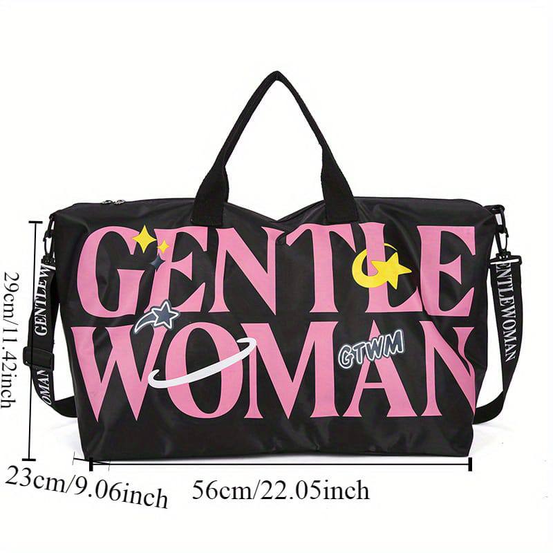 LARGE CAPACITY VINTAGE GENTLE WOMAN TOTE SPACIOUS BAG