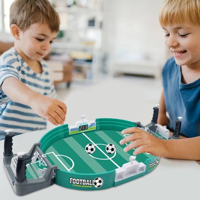 Mini Tabletop Soccer Game Kit Early Educational