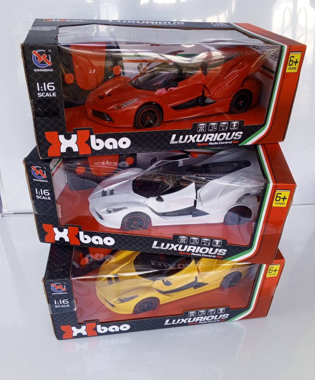 Drive in style and switch it up. Our XBO convertible car features rechargeable remote control and luxurious design