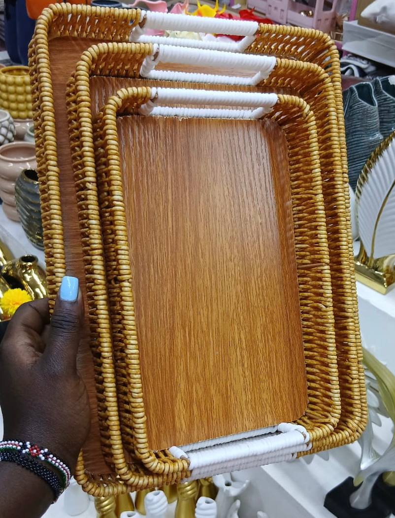 Weavd tray 3pc