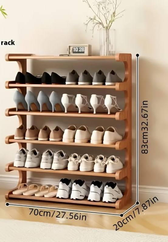 Minimalist Space save shoe rack