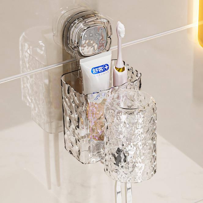 Toothbrush Suction Cup Wall Mounted Toothbrush Holder