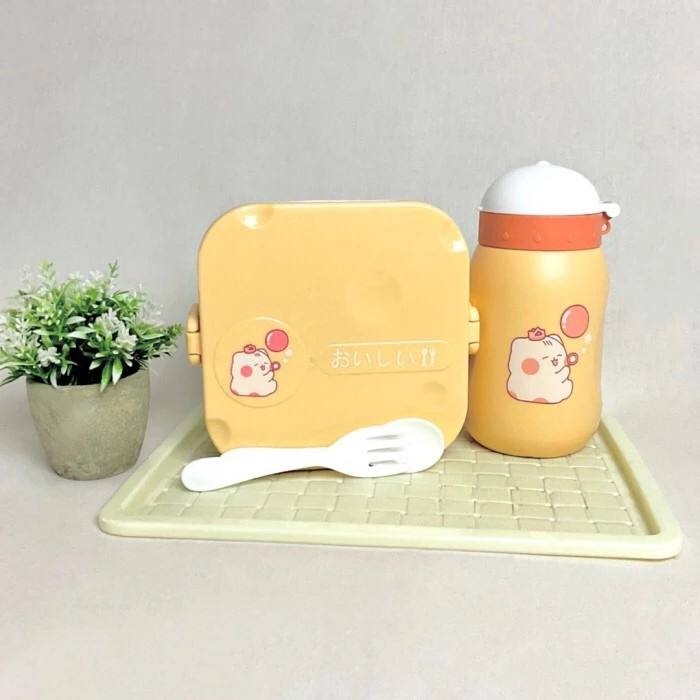 Children's Combo Lunch Box & Drinking Bottle