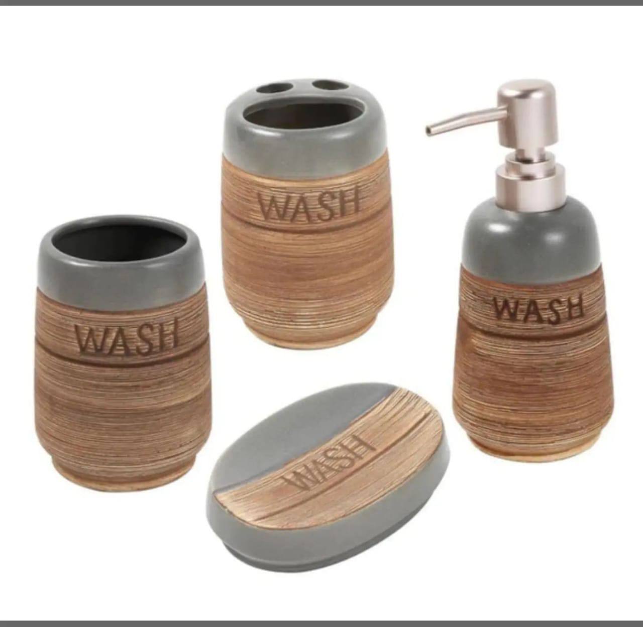 ceramic 4in1 bathroom set
