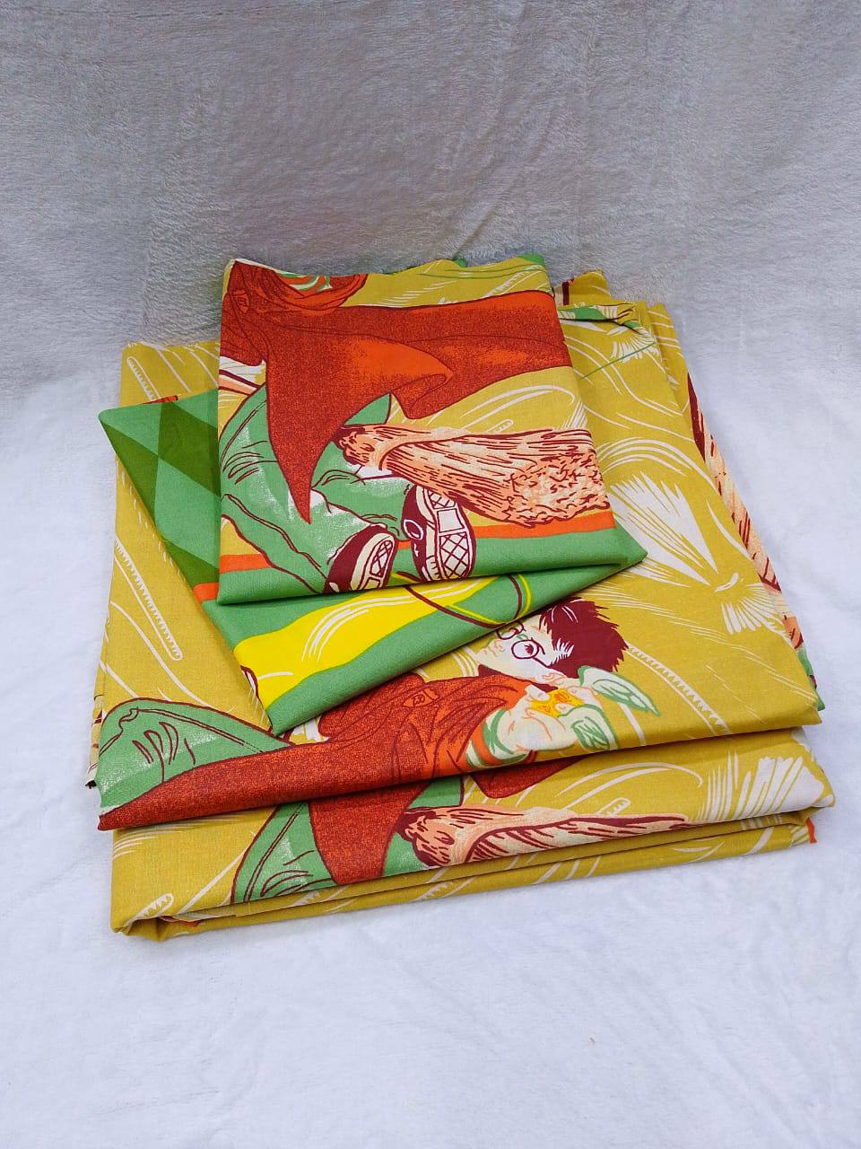 Cartoon themed bedsheets
