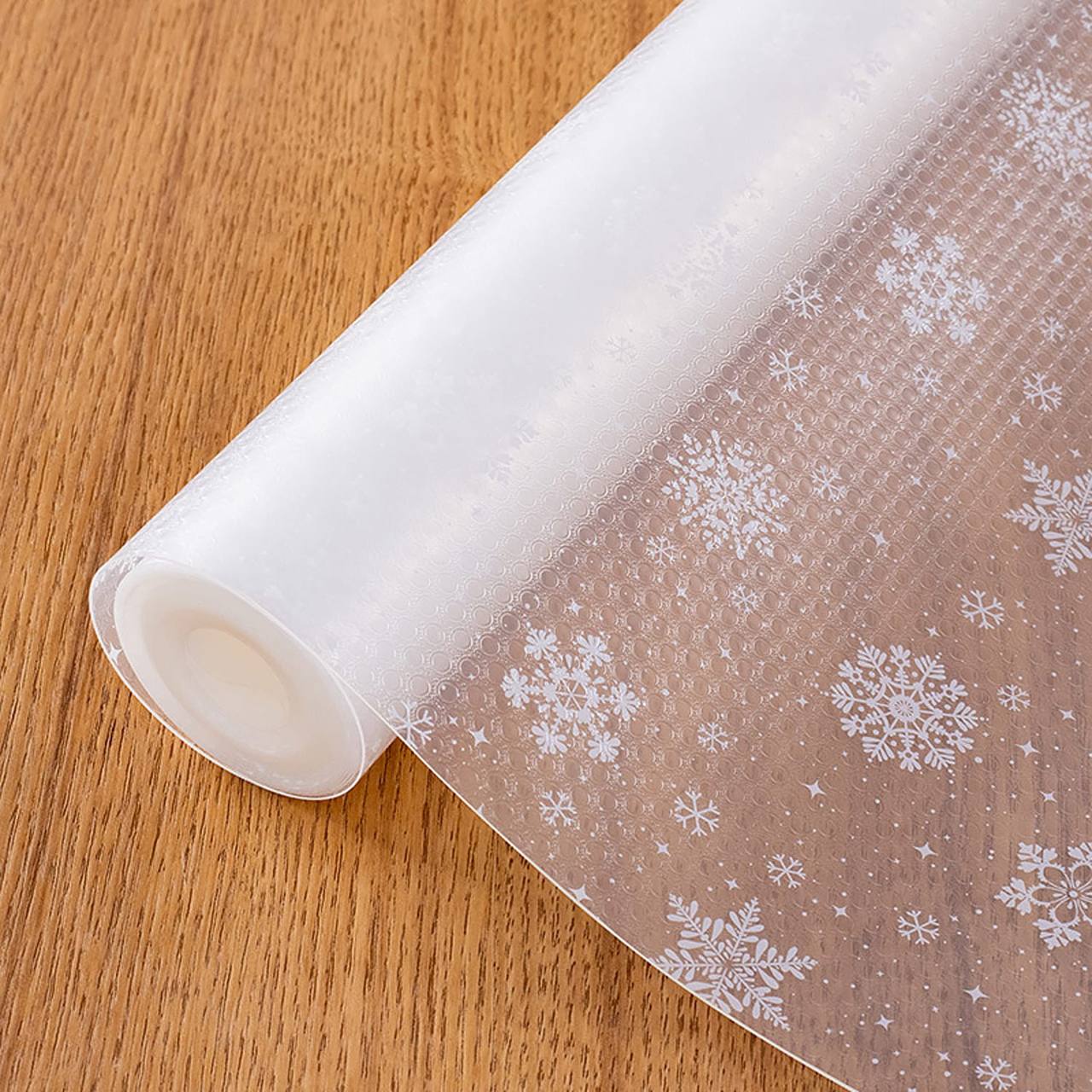 Snow flakes pattern Kitchen drawer liners oil proof moisture cupboard shelf liner mat
