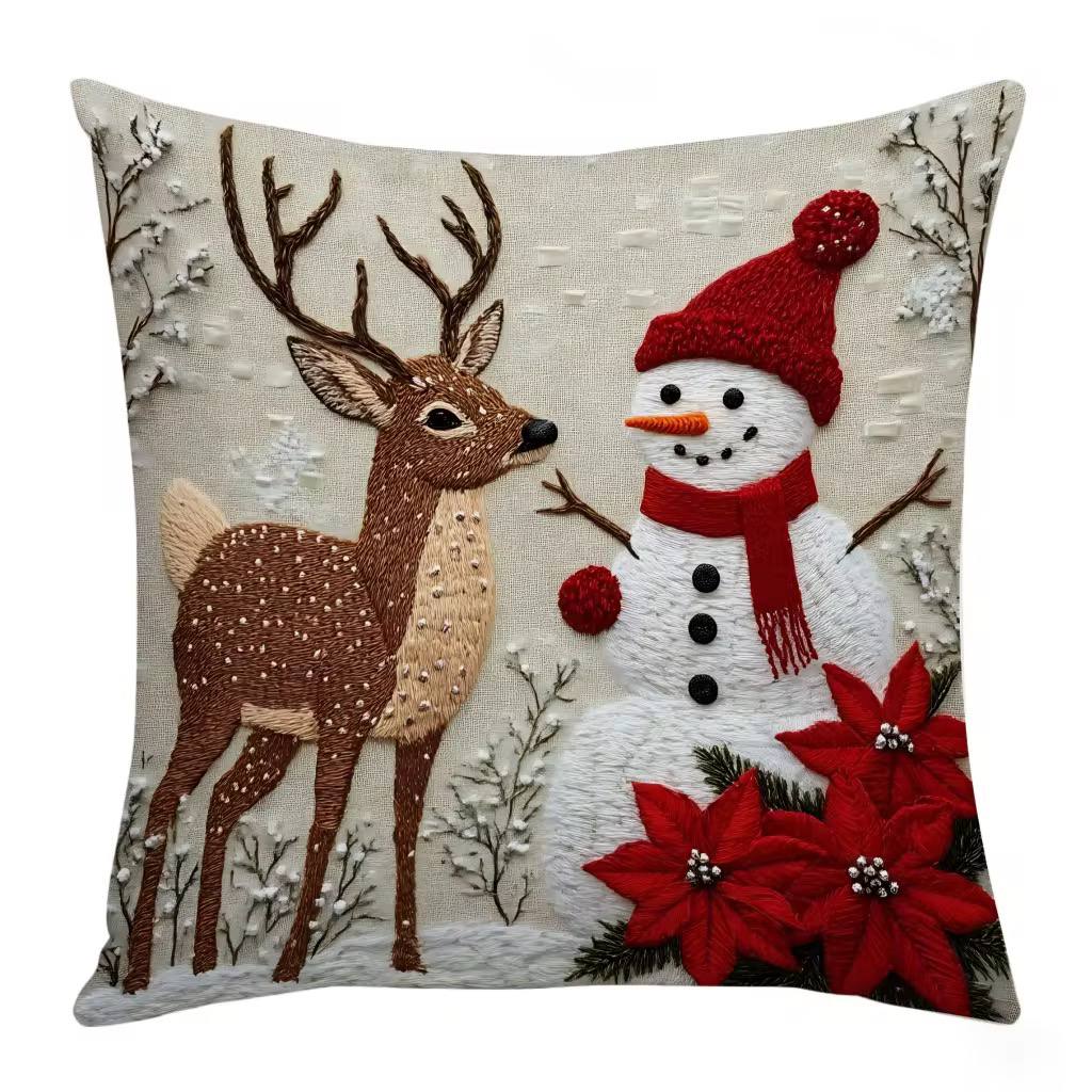 Hight quality Christmas themed pillow cases