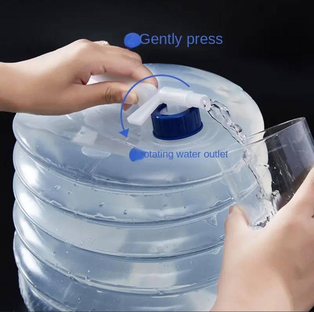 BPA free Portable Folding 10L Collapsible Water dispenser