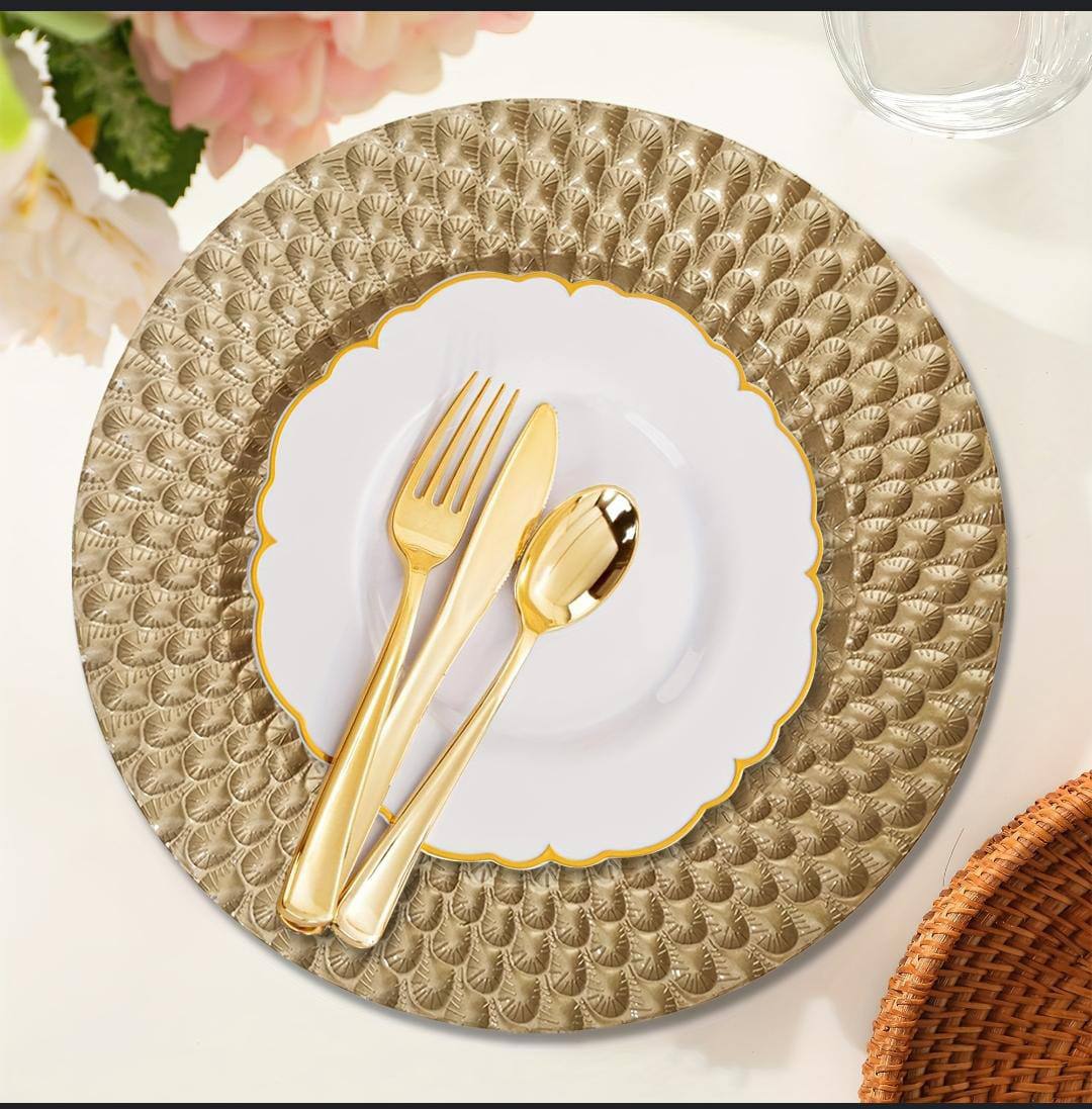 Charger plates