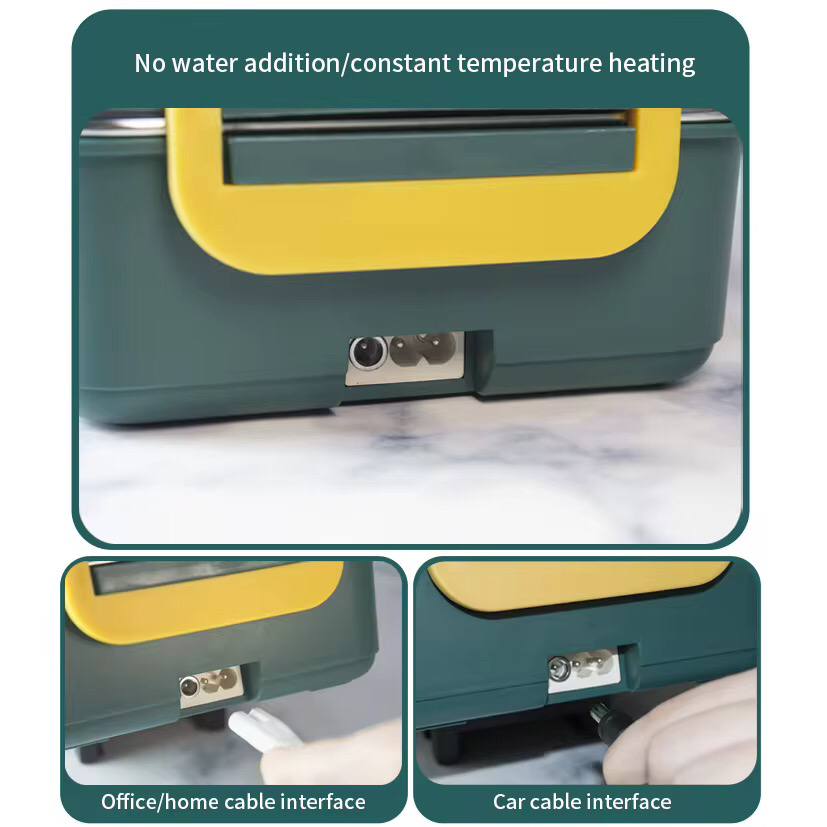 3 compartment electric lunch boxl