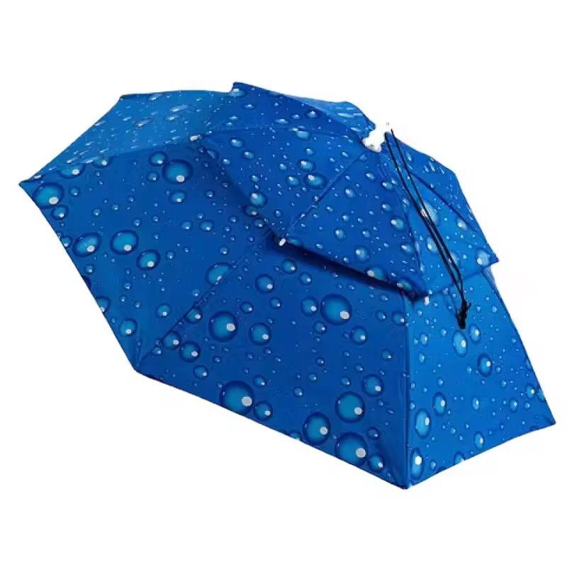 Double layer head supported umbrella
