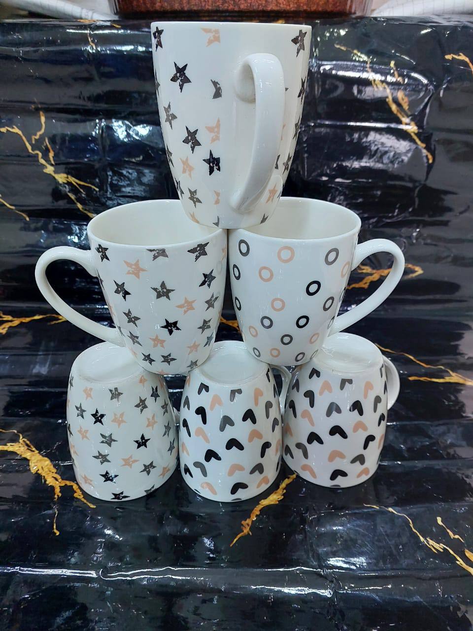 stylish 4 design Ceramic cups