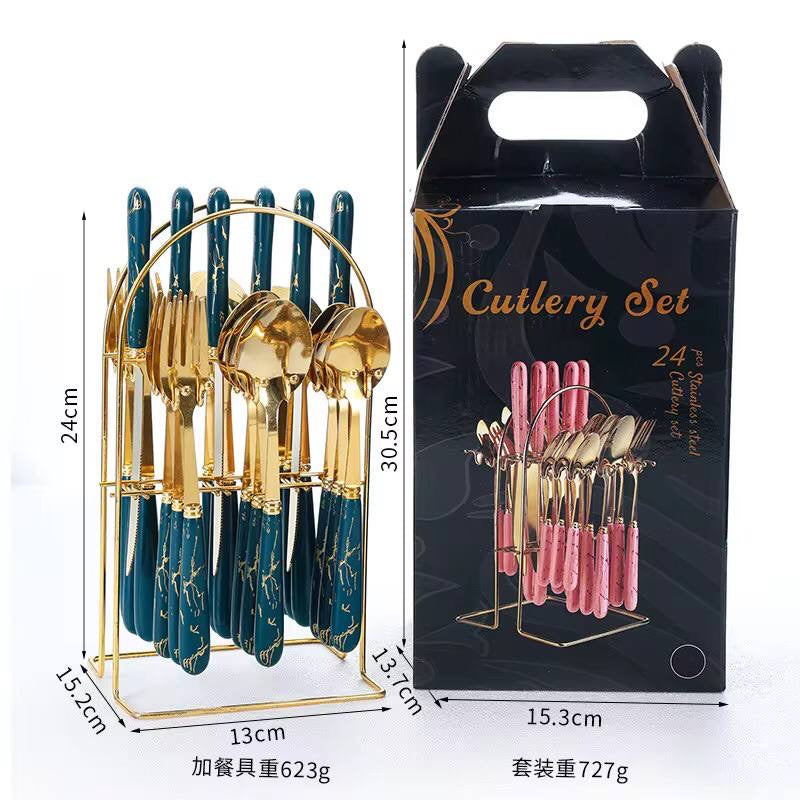 Stainless Steel Tableware Set
