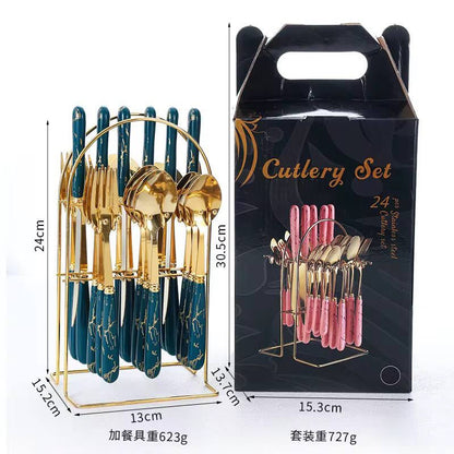 Stainless Steel Tableware Set