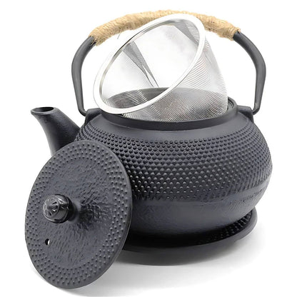 Bigger & better
1.8L original heavy duty cast iron tea pot with infuser