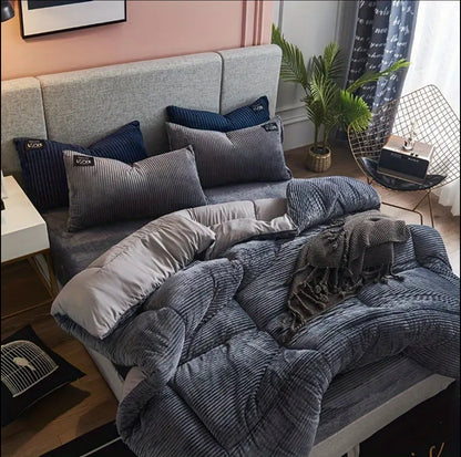 Warm velvets duvets