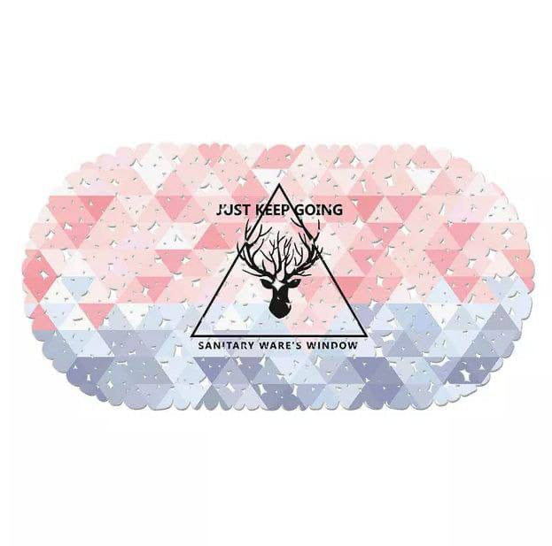 PVC Bath Mat Non-Slip Pebble Bathtub Mat
